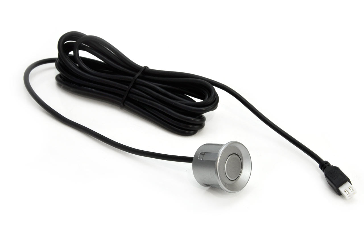 Zestaw czujników parkowania TFT02 4,3" z kamerą HD-315-LED 4 sensory srebrne