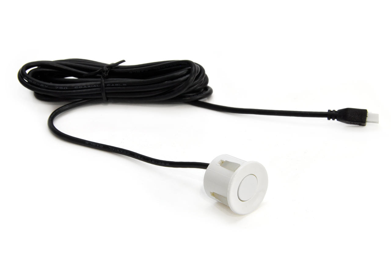 Zestaw czujników parkowania TFT02 4,3" z kamerą HD-308-LED 4 sensory białe