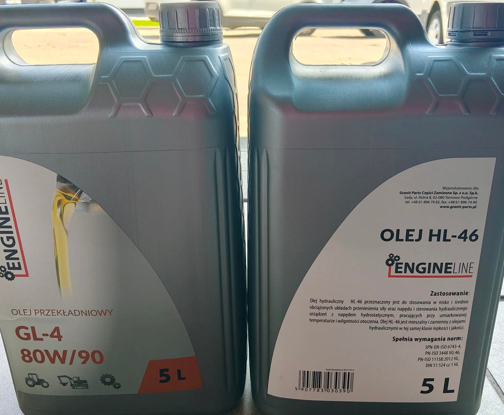 Oleje Engineline 5L – Teraz tylko 85 zł za bańkę
