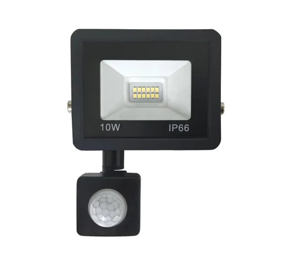 Lampa ledowa z czujnikiem ruchu i zmierzchu, 10W, 230 V, 900 lm, barwa światła 6500 K ERA Lamps