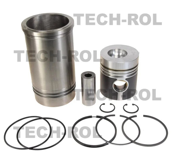 Zestaw naprawczy silnika, Z8001 - Z8602, 3 - pierścieniowy, tuleja fi - 110 mm, tłok Mahle, C-385, Zetor Turbo, 89003959 Mahle