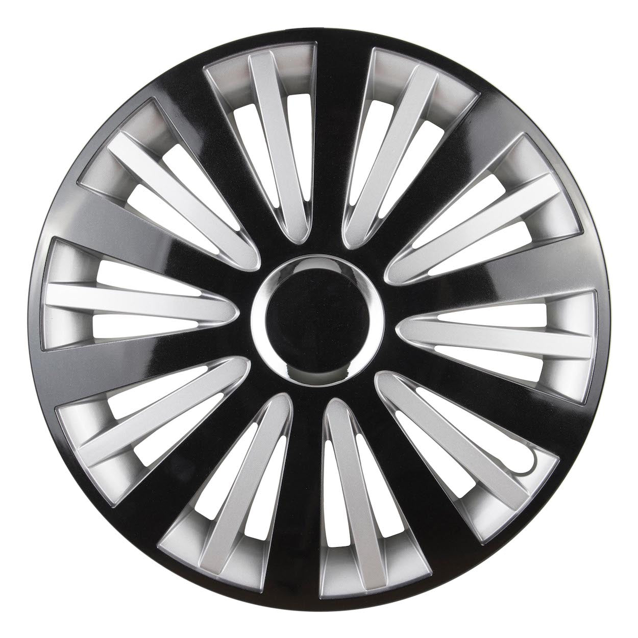 Kołpak samochodowy Falcon 15" cali czarno-srebrny
