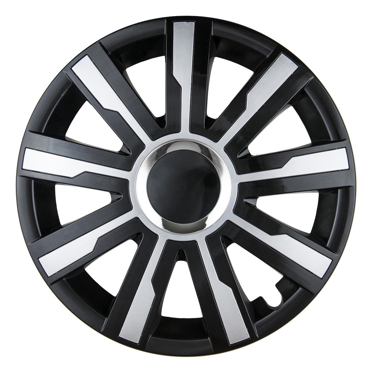 Kołpak samochodowy czarno srebrny MIRAGE 14" cali