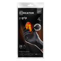 Rękawice nitrylowe czarne Mercator GoGrip BLACK 4 szt. rozmiar L