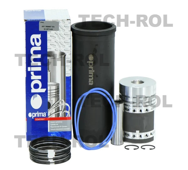 Zestaw naprawczy silnika EURO-2 Turbo, 3-pierścieniowy, tuleja fi - 110 mm, tłok Złotecki, pasuje do MTZ -82TS; 260-1000108 Prima