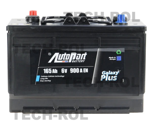 Akumulator 165Ah 6V Galaxy PLus prąd rozruchu 900A (EN) 54160206 665-900 Autopart GALAXY