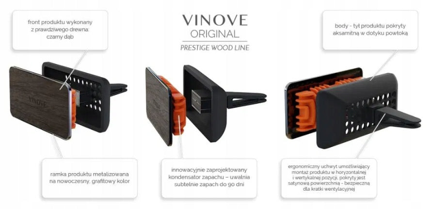 Odświeżacz powietrza VINOVE SILVERSTONE ORIGINAL
