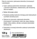 Pasta do polerowania powierzchni chromowanych TEMPO 120g Druchema